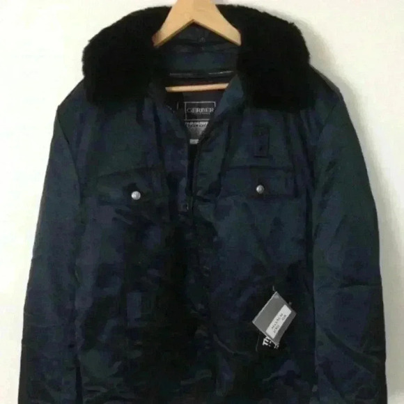 Gerber Outerwear Thinsulate 3M Blue 42 Reg Coat - Picture 1 of 8